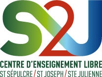 S2J, Centre d'Enseignement Libre - Saint-Sépulcre, Saint-Joseph, Sainte-Julienne - Logo